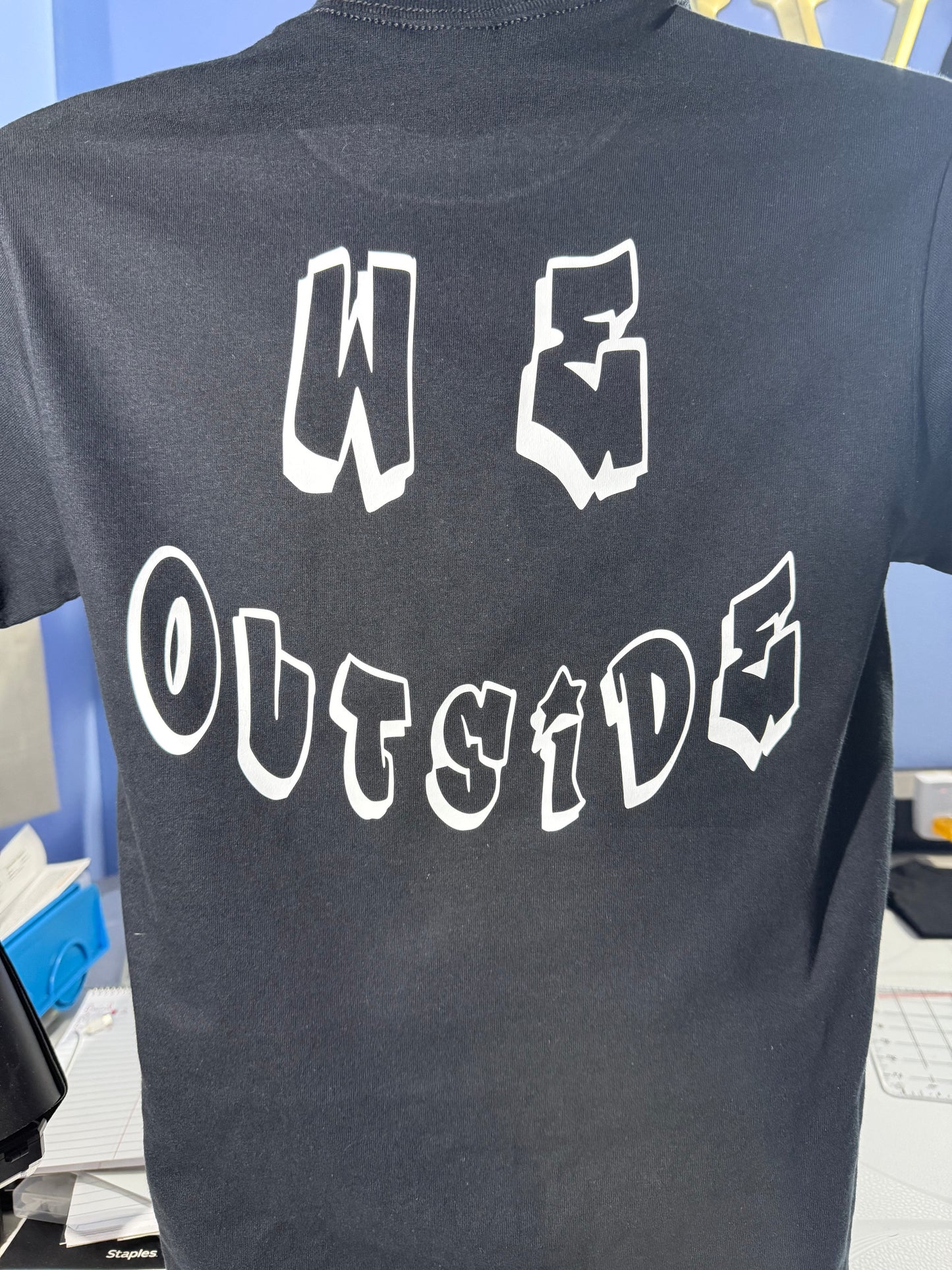 WE OUTISDE T-SHIRT